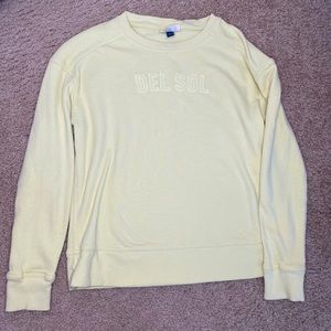 UNIVERSAL THREAD DEL SOL YELLOW SWEATSHIRT XS